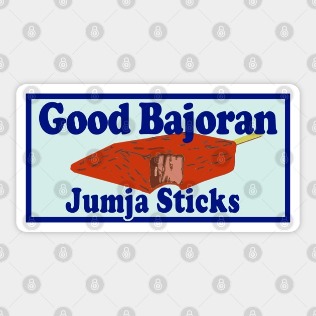 Good Bajoran Jumja Sticks Sticker by PopCultureShirts